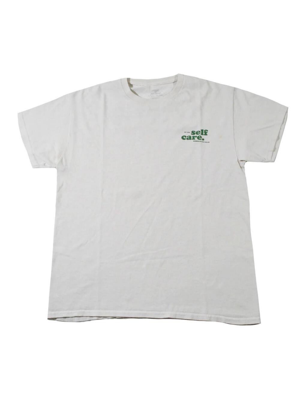 Mac Miller Self Care Album Tour Music White Shirt Size Medium